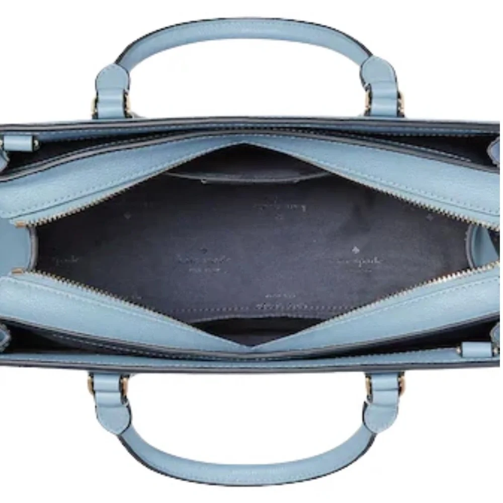 NWT - Kate Spade Light Blue Satchel - Picture 4 of 12